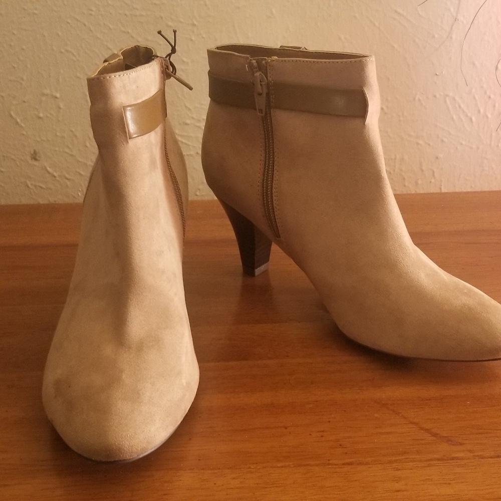 Tan Booties